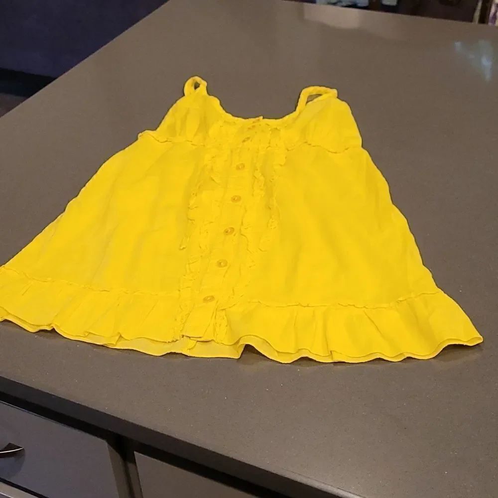 Yellow sundress Jr small